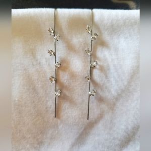 Crystal ear cuffs